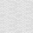 Seamless white brick wall