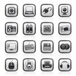 Computer Items and Accessories icons - vector icon set Computer Items and Accessories icons - vector icon set