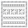 Set of borders