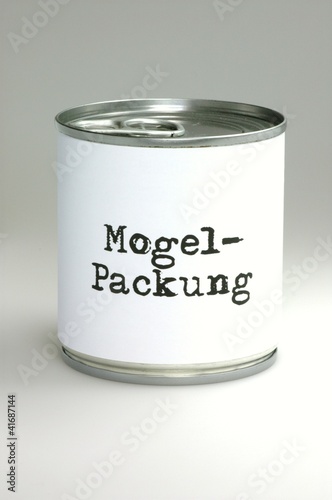 Foto: Dose - Mogelpackung Dose - Mogelpackung