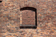 bricked window in a brick old wall bricked window in a brick old wall