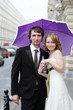 Bride and groom together