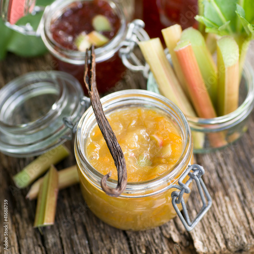 Foto: Rhabarbermarmelade Rhabarbermarmelade