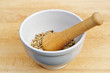 Mortar and pestle Mortar and pestle
