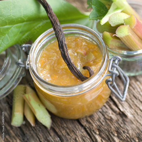 Foto: Rhabarbermarmelade Rhabarbermarmelade