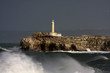Faro de la isla de Mouro (Cantabria)