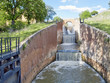 canal de castilla en palencia,españa