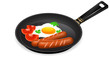 Breakfast on pan