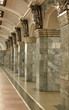 Fragment of the interior with columns