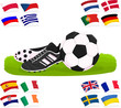 Set of a football accessories C