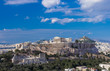 Parthenon, Odeum and Lycabetus in Greece Parthenon, Odeum and Lycabetus in Greece