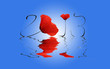 2013 - Flood Coquelicots - Bleu F