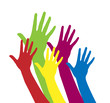 colorful hands