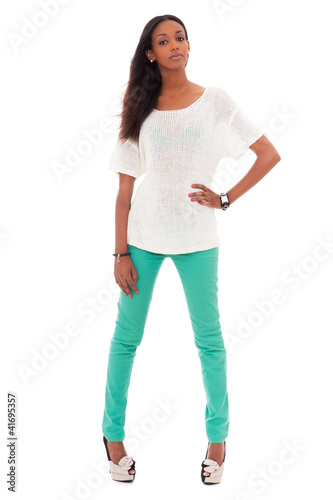 Foto: Beautiful young black woman Beautiful young black woman