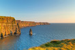 Cliffs of Moher at sunset - Ireland