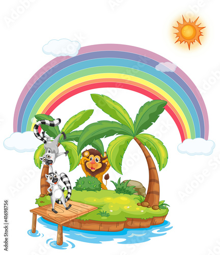 Vector: island island