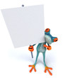 Blue frog