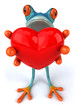 Blue frog