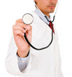 Doctor with stethoscope Doctor with stethoscope