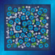 abstract background with floral ornament abstract background with floral ornament