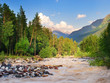 River in valley