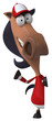 Cheval jockey