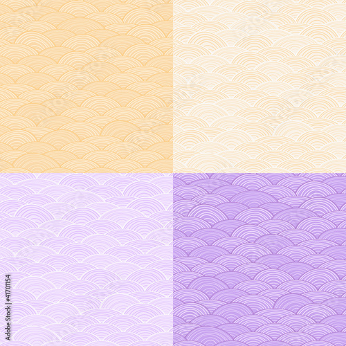 Vector: Pale One Color Abstract Seamless Pattern Pale One Color Abstract Seamless Pattern