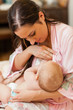 Young mum and baby.