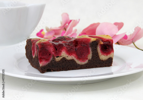 Foto: Kirschkuchen Kirschkuchen