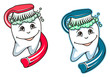 Toothbrush and dental paste