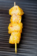Fish Spear Grilling On Barbecue