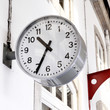 Clock at railway station