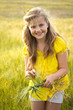 Girl with wreath