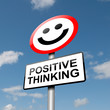 Positive thinking concept.