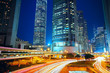 downtown city night downtown city night