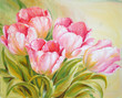 Oil Painting tulips Oil Painting tulips