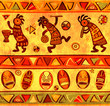 Seamless background with african traditional patterns Seamless background with african traditional patterns