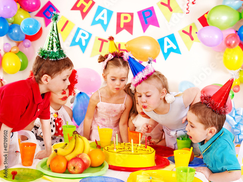 Photo: Child birthday party . Child birthday party .