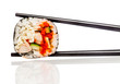 Sushi Roll on a white background