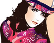 Fashion Woman Portrait-Vector Illustration