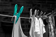 Washing line of clothes Washing line of clothes