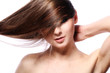 Young woman with beautiful hair