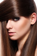 Young woman with beautiful hair