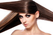 Young woman with beautiful hair
