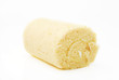 Cream roll on white background Cream roll on white background