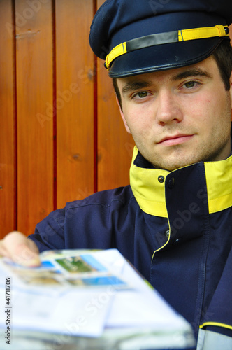 Photo: Livraison du courrier Livraison du courrier