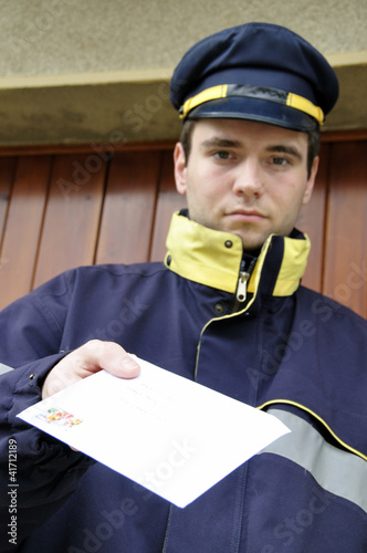 Photo: Livraison du courrier Livraison du courrier