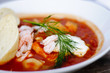 Fish soup with aioli sauce Fish soup with aioli sauce