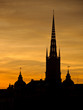 Stockholm cityscape at sunset Stockholm cityscape at sunset