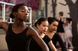 Serious Young Dancers
